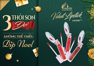 Ba Sắc Son Đỏ Nổi Bật Dành Cho Dịp Giáng Sinh 2023