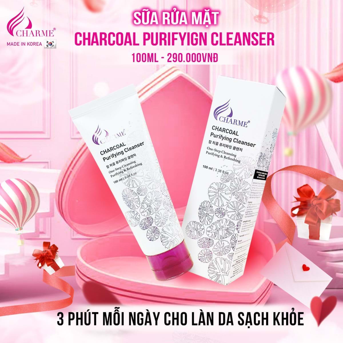 Cùng Charme Cosmetic Lên Hương Nhan Sắc Mừng 20/10