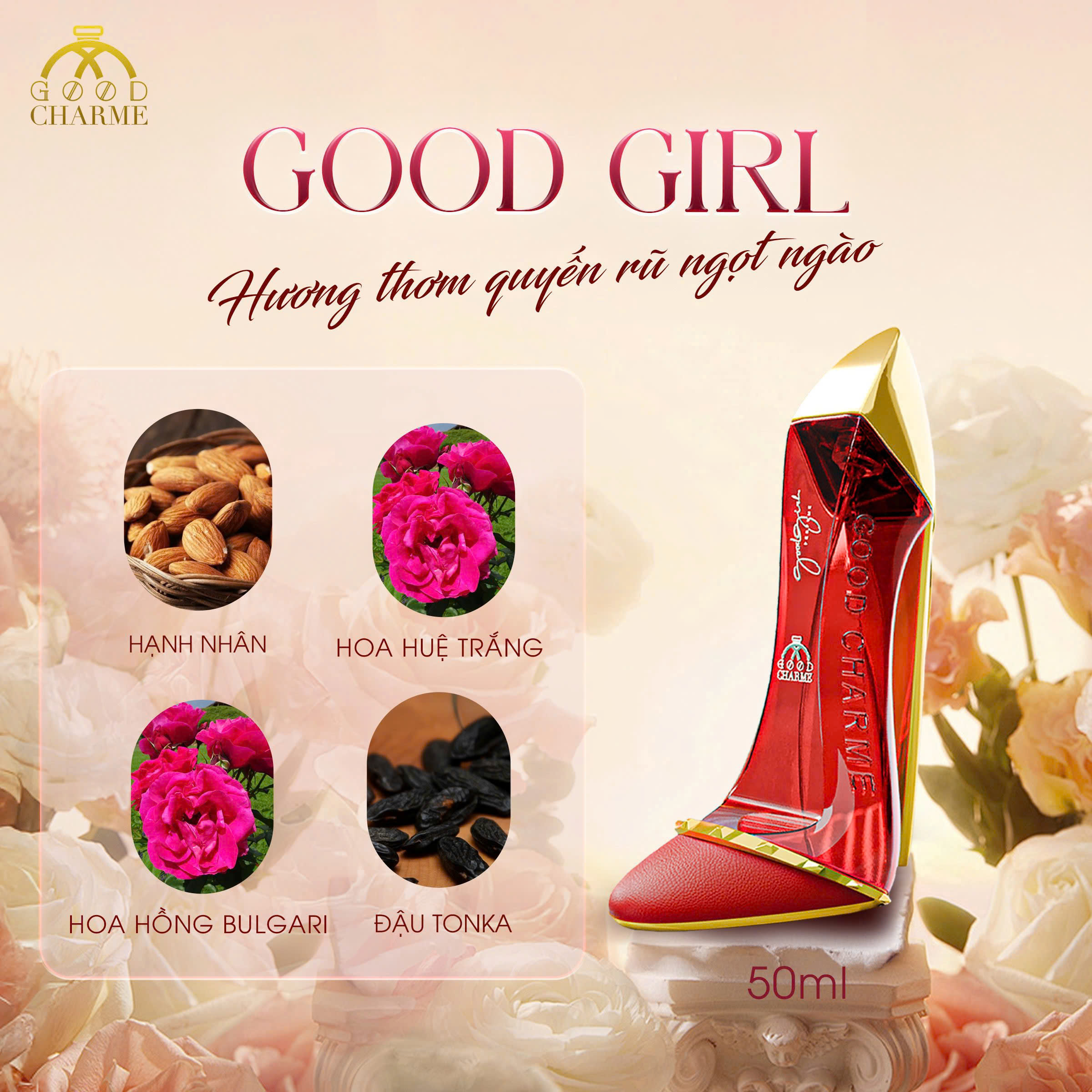 Good Charme Good Girl 50ml [phiên Bản Đỏ 2025]