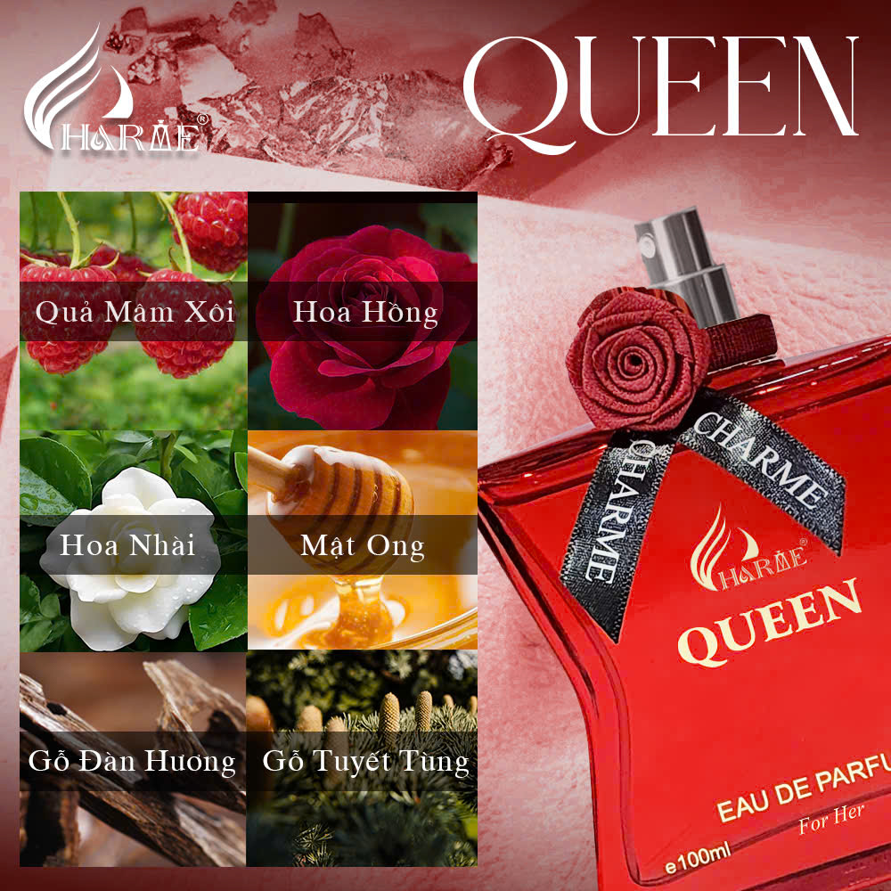 Hương thơm ngọt ngào và tỏa mùi gỗ mang đến sự lạc quan yêu đời cho các cô nàng xinh đẹp.