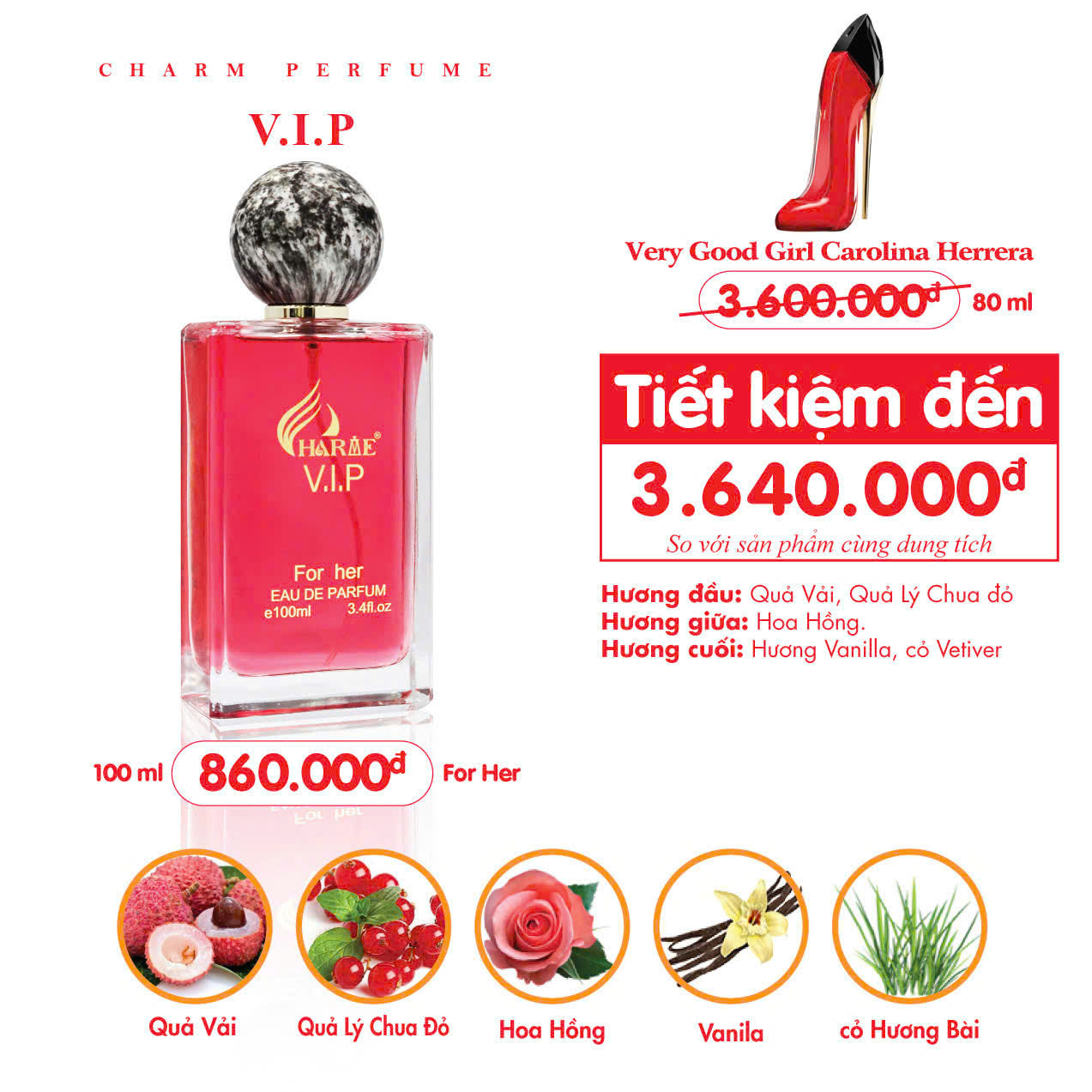 Charme V.I.P 100ml