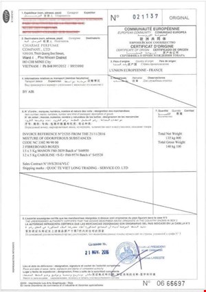 Nước hoa Charme pha chế và nhập tinh dầu 100% từ Pháp Chỉ thực hiện công đoạn ủ và đóng gói tại Việt Nam nên chất lượng đạt chuẩn tuyệt đối