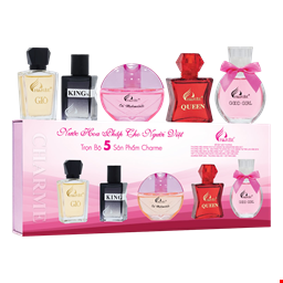 Bộ Set Nước Hoa Charme Mini (5 chai x 10ml)