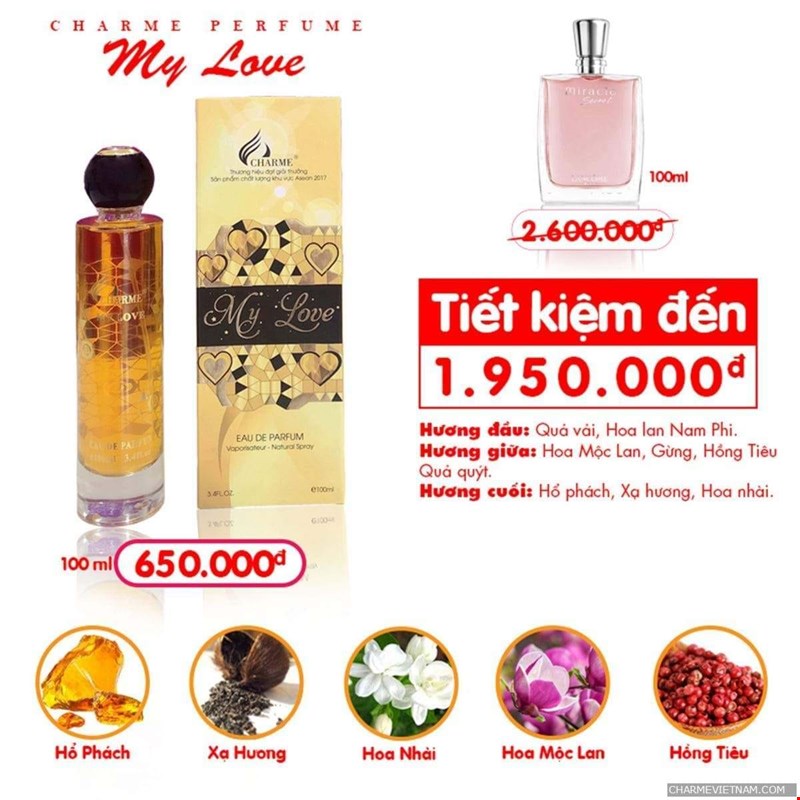 Charme My Love 100ml