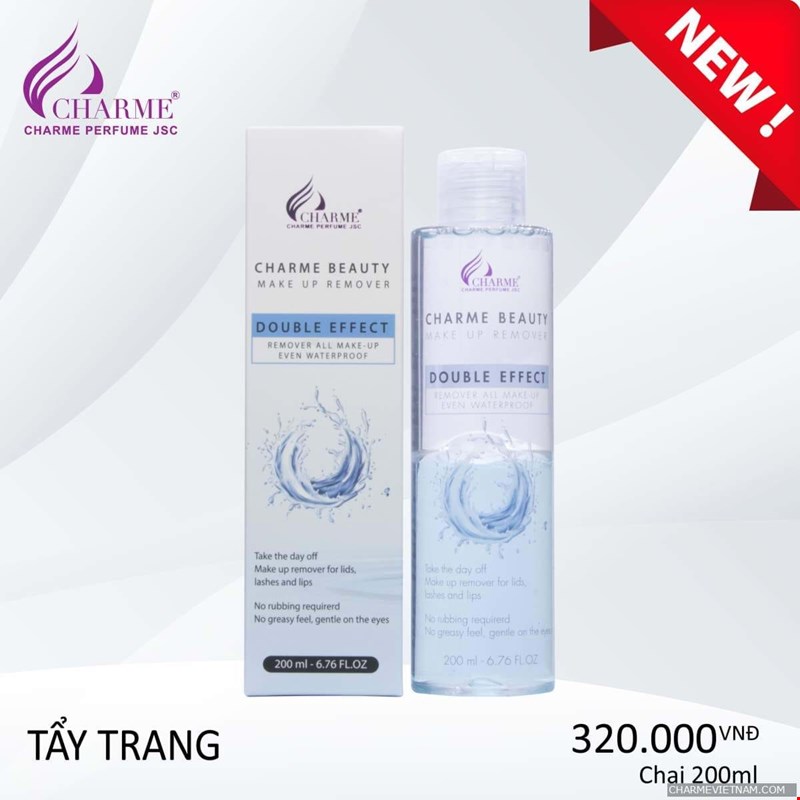 Tẩy Trang Charme Beauty Makeup Remover