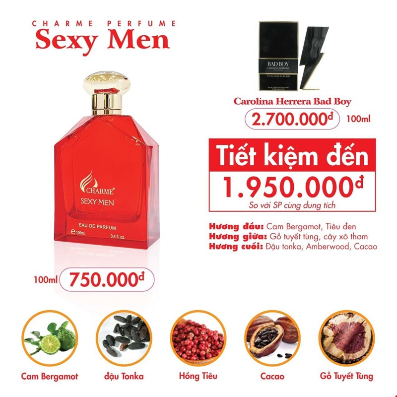 Charme Sexy Men 100ml