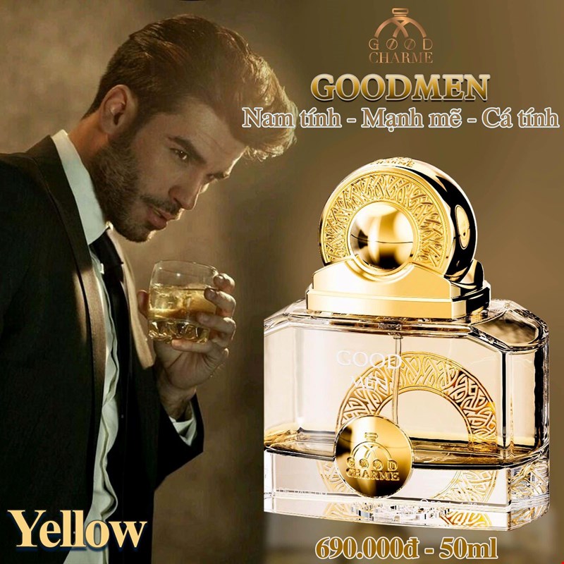 Charme Good Men 50ml (Màu Vàng)