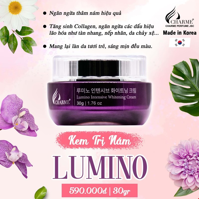 Kem Trị Nám Charme Lumino