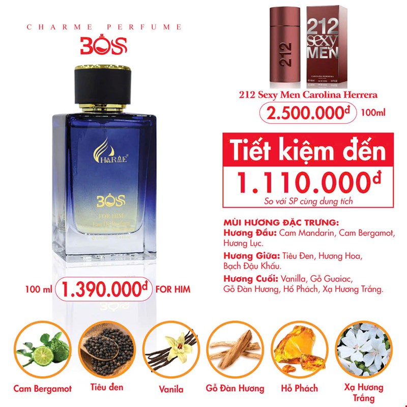 Charme Boss Charme 100ml
