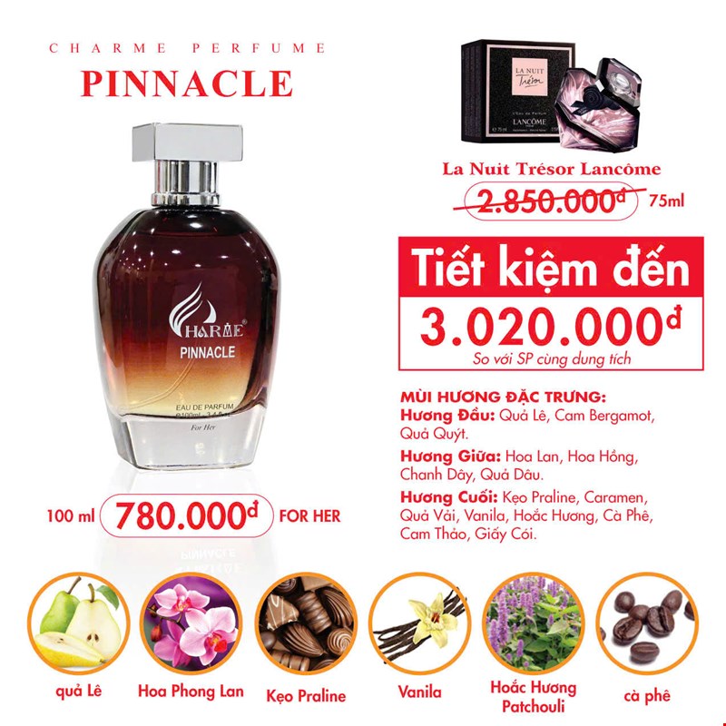 Charme Pinnacle 100ml