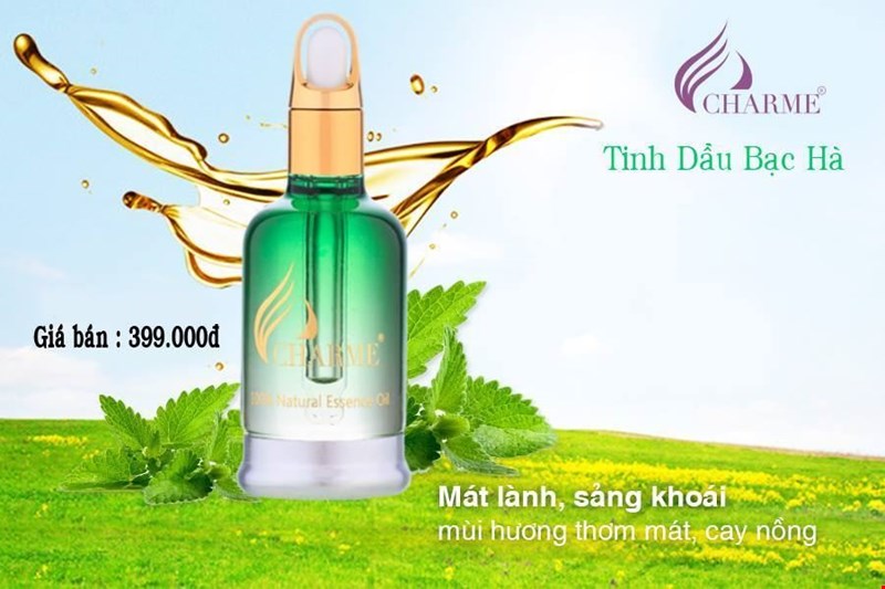 Tinh Dầu Thiên Nhiên Charme Hương Bạc Hà